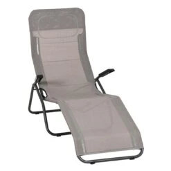 Siena Garden Anco Bäderliege Stahl/Textilene Anthrazit/Taupe