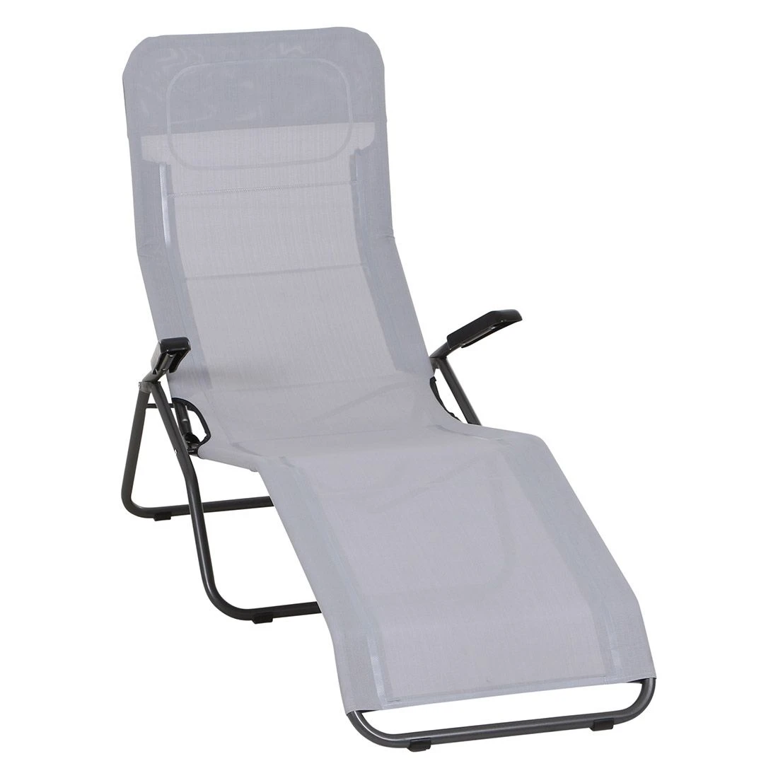 Siena Garden Anco Bäderliege Stahl/Textilene Anthrazit/Hellgrau 3 Siena Garden Anco Bäderliege Stahl/Textilene Anthrazit/Hellgrau