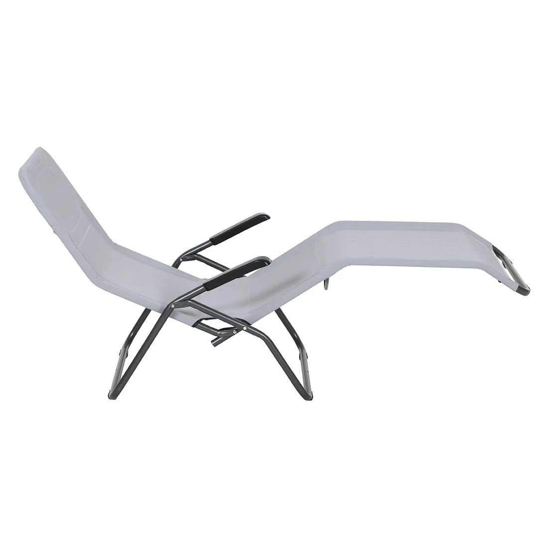 Siena Garden Anco Bäderliege Stahl/Textilene Anthrazit/Hellgrau 7 Siena Garden Anco Bäderliege Stahl/Textilene Anthrazit/Hellgrau – Bild 5