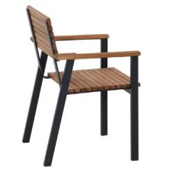 Siena Garden Bozen Stapelsessel Aluminium/Robinie Graphit/Natur -Gartenmöbelgeschäft siena garden bozen stapelsessel aluminium robinie 1452355 5