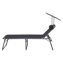 Siena Garden Premium Dreibeinliege Aluminium/2D Mesh Anthrazit