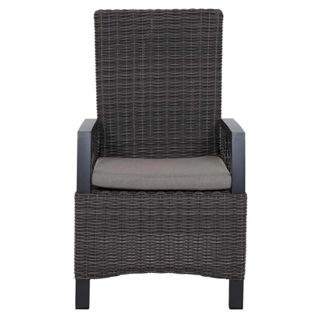 Siena Garden Corido Gartensessel Aluminium/Geflecht Inkl. Kissen Matt Anthrazit/Charcoal Grey 8 Siena Garden Corido Gartensessel Aluminium/Geflecht Inkl. Kissen Matt Anthrazit/Charcoal Grey – Bild 6