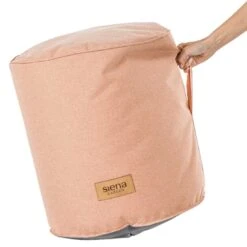 Siena Garden FLOW.U Round Sitzsack Ø 45 Cm Apricot -Gartenmöbelgeschäft siena garden flow u round sitzsack durchm 45 cm 1462079 4