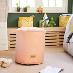 Siena Garden FLOW.U Round Sitzsack Ø 45 Cm Apricot -Gartenmöbelgeschäft siena garden flow u round sitzsack durchm 45 cm 1462079 6