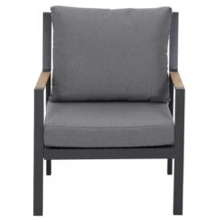 Siena Garden Londra Loungesessel Aluminium/Ranotex Anthrazit/Schwarz-Silber -Gartenmöbelgeschäft siena garden londra loungesessel aluminium ranotex 1353135 2