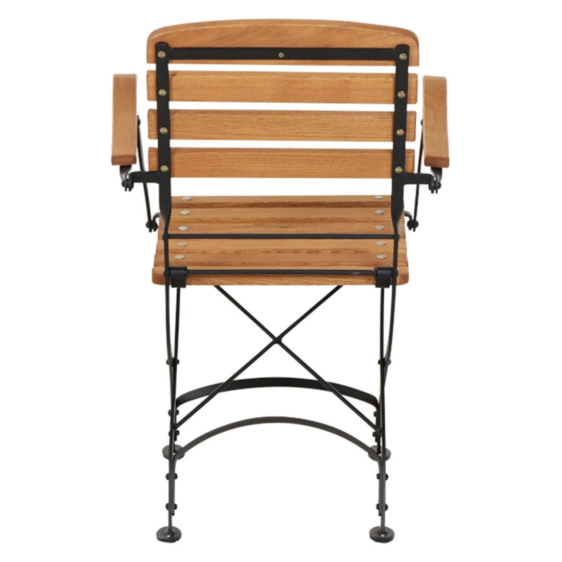 Siena Garden Peru III Klappsessel Stahl/Robinie Schwarz/Natur 6 Siena Garden Peru III Klappsessel Stahl/Robinie Schwarz/Natur – Bild 4