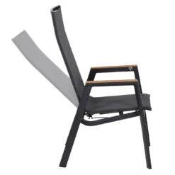 Siena Garden Rondo Gartensessel Aluminium/Ranotex®-Gewebe Matt Anthrazit/Grau -Gartenmöbelgeschäft siena garden rondo verstellsessel aluminium ranotexr gewebe 1425240 4