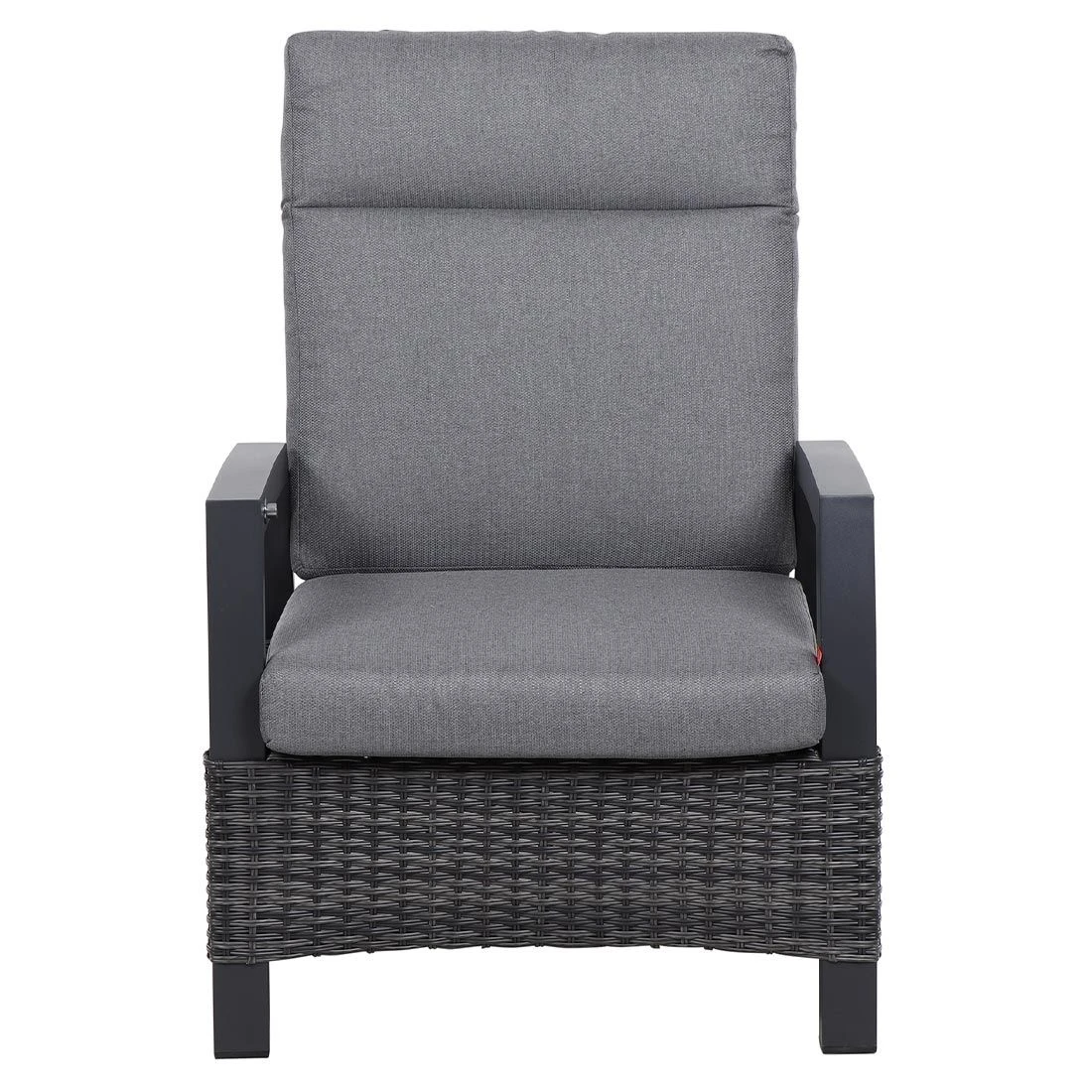 Siena Garden Taranto Loungeset 4-tlg. Aluminium/Gardino®-Geflecht Matt Anthrazit/Blau-Grau 8 Siena Garden Taranto Loungeset 4-tlg. Aluminium/Gardino®-Geflecht Matt Anthrazit/Blau-Grau – Bild 6