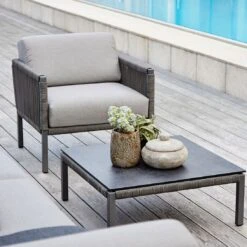 Solpuri Club Loungeset Aluminium/Rope/Acryl Anthrazit -Gartenmöbelgeschäft solpuri club loungeset aluminium rope acryl 1470373 6