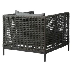 Stern Corda Korpus Sessel Aluminium/Kordel Platin/Seidengrau -Gartenmöbelgeschäft stern corda korpus sessel aluminium kordel 1451178 3