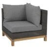 Stern Fontana Eck-/Endmodul Teak/Geflecht Basaltgrau/Seidengrau -Gartenmöbelgeschäft stern fontana eckmodul 1368612 1