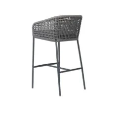 Stern Greta Garten-Barstuhl Aluminium/Rope Inklusive Kissen Anthrazit/Platin/Seidengrau -Gartenmöbelgeschäft stern greta barhocker aluminium rope inkl kissen anthrazit platin seidengrau 1198508 6