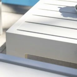 Stern New Holly Beistelltisch/Hocker 72x72cm Aluminium Weiß 8 Stern New Holly Beistelltisch/Hocker 72x72cm Aluminium Weiß -Gartenmöbelgeschäft stern holly beistelltisch hocker 72x72cm aluminium 1451167 2