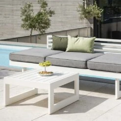 Stern New Holly Beistelltisch/Hocker 72x72cm Aluminium Weiß 11 Stern New Holly Beistelltisch/Hocker 72x72cm Aluminium Weiß -Gartenmöbelgeschäft stern holly beistelltisch hocker 72x72cm aluminium 1451167 5