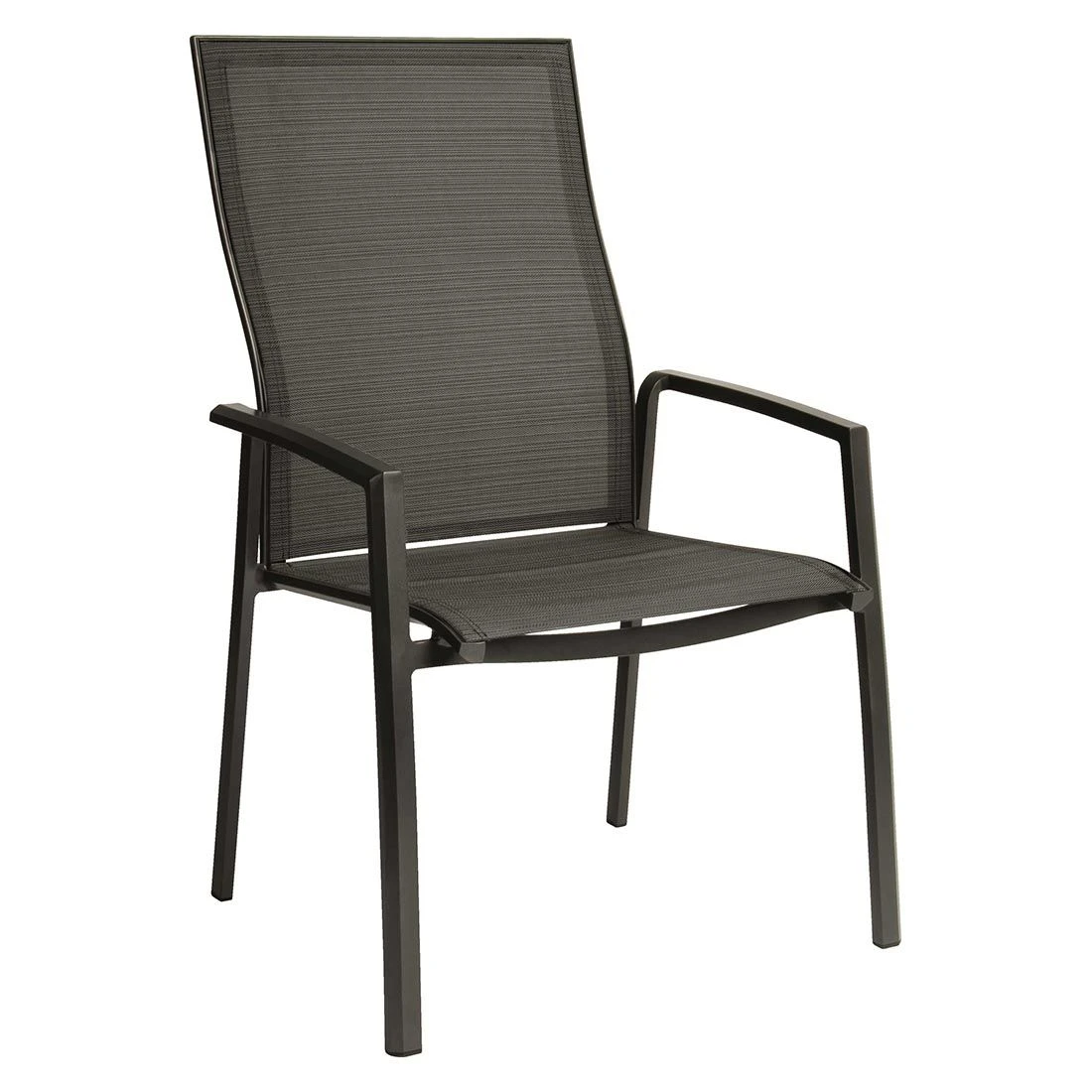 Stern Kari Plus Stapelsessel Aluminium/Textilene Anthrazit/Carbon 3 Stern Kari Plus Stapelsessel Aluminium/Textilene Anthrazit/Carbon