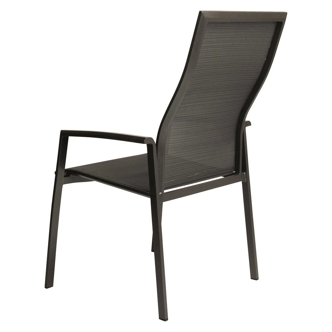 Stern Kari Plus Stapelsessel Aluminium/Textilene Anthrazit/Carbon 6 Stern Kari Plus Stapelsessel Aluminium/Textilene Anthrazit/Carbon – Bild 4