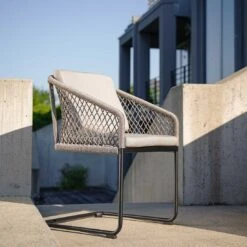 Stern Odea Freischwinger Aluminium/Rope/Polyacryl Schwarz Matt/Salt 19 Stern Odea Freischwinger Aluminium/Rope/Polyacryl Schwarz Matt/Salt -Gartenmöbelgeschäft stern odea freischwingersessel aluminium rope polyacryl 1454016 9