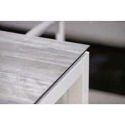 Stern Tischgestell 200x100 Cm Aluminium Weiß -Gartenmöbelgeschäft stern tischgestell 200 x 100 cm aluminium weiss 13