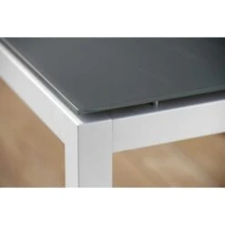 Stern Tischgestell 200x100 Cm Aluminium Weiß -Gartenmöbelgeschäft stern tischgestell 200 x 100 cm aluminium weiss 14