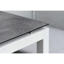 Stern Tischgestell 200x100 Cm Aluminium Weiß -Gartenmöbelgeschäft stern tischgestell 200 x 100 cm aluminium weiss 8