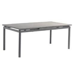 Sungörl Bornheim Ausziehtisch 180/240x100 Aluminium/KeramikGlas Anthrazit/Beton