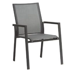 Zebra Fly Gartenmöbel-Set 7-tlg. Mit Tisch 200x100cm Graphit/Carbon Grey -Gartenmöbelgeschäft zebra fly gartenmoebel set 7 tlg tisch 200x100cm 1489172 4