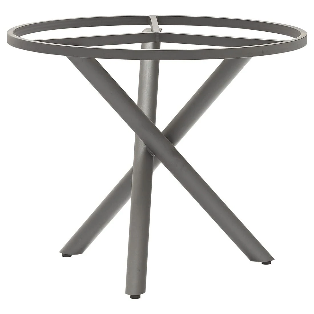 Zebra Fly Gartenmöbelset 5-tlg. Mit Gartentisch Ø110cm Elegance Grey/Dark Grey 5 Zebra Fly Gartenmöbelset 5-tlg. Mit Gartentisch Ø110cm Elegance Grey/Dark Grey – Bild 3