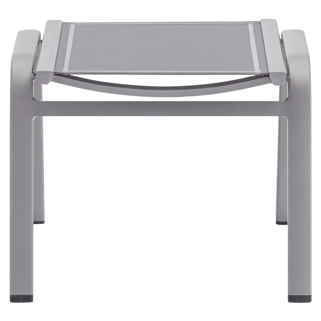 Zebra Fly Hocker Aluminium/Textilene Elegance Grey/Dark Grey 4 Zebra Fly Hocker Aluminium/Textilene Elegance Grey/Dark Grey – Bild 2