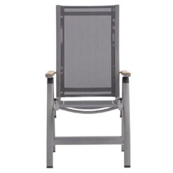 Zebra Fly Klappsessel Aluminium/Textilene Elegance Grey/Dark Grey -Gartenmöbelgeschäft zebra fly klappsessel aluminium textilene 1353476 2