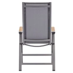 Zebra Fly Klappsessel Aluminium/Textilene Elegance Grey/Dark Grey -Gartenmöbelgeschäft zebra fly klappsessel aluminium textilene 1353476 4