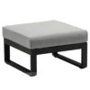 Zebra Fly Lounge Hocker Aluminium/Olefin Graphit/Mixed Grey 1 Zebra Fly Lounge Hocker Aluminium/Olefin Graphit/Mixed Grey -Gartenmöbelgeschäft zebra fly lounge hocker aluminium olefin graphit mixed grey 1199069 1