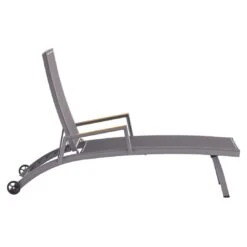 Zebra Fly Gartenliege Aluminium/Textilene Elegance Grey/Dark Grey 8 Zebra Fly Gartenliege Aluminium/Textilene Elegance Grey/Dark Grey -Gartenmöbelgeschäft zebra fly stapelliege aluminium textilene 1353553 2