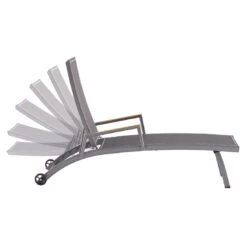 Zebra Fly Gartenliege Aluminium/Textilene Elegance Grey/Dark Grey 9 Zebra Fly Gartenliege Aluminium/Textilene Elegance Grey/Dark Grey -Gartenmöbelgeschäft zebra fly stapelliege aluminium textilene 1353553 3