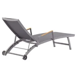 Zebra Fly Gartenliege Aluminium/Textilene Elegance Grey/Dark Grey 10 Zebra Fly Gartenliege Aluminium/Textilene Elegance Grey/Dark Grey -Gartenmöbelgeschäft zebra fly stapelliege aluminium textilene 1353553 4