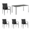 Zebra One Gartenmöbel-Set 5-tlg. Tisch 160x90cm Silber/Dark Platinum 1 Zebra One Gartenmöbel-Set 5-tlg. Tisch 160x90cm Silber/Dark Platinum -Gartenmöbelgeschäft zebra one gartenmoebel set 5 tlg tisch 160x90cm 1484398 1