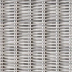 Zebra Loomus Diningsessel Geflecht Mit Teakarmlehnen Silkwhite -Gartenmöbelgeschäft zebra yachtclub loomus geflecht sessel silkwhite mit teakholz armlehnen 4